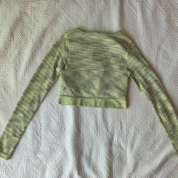 Lululemon Ebb to Street Long-sleeve in Faded Zap Multi - Picture 4 of 5